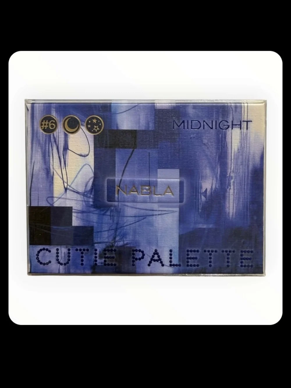 Midnight Cutie Palette - Blue & Silver Eyeshadow Set Nabla Discontinued